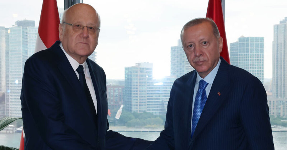 Cumhurbaşkanı Erdoğan, Lübnan Başbakan ile görüştü