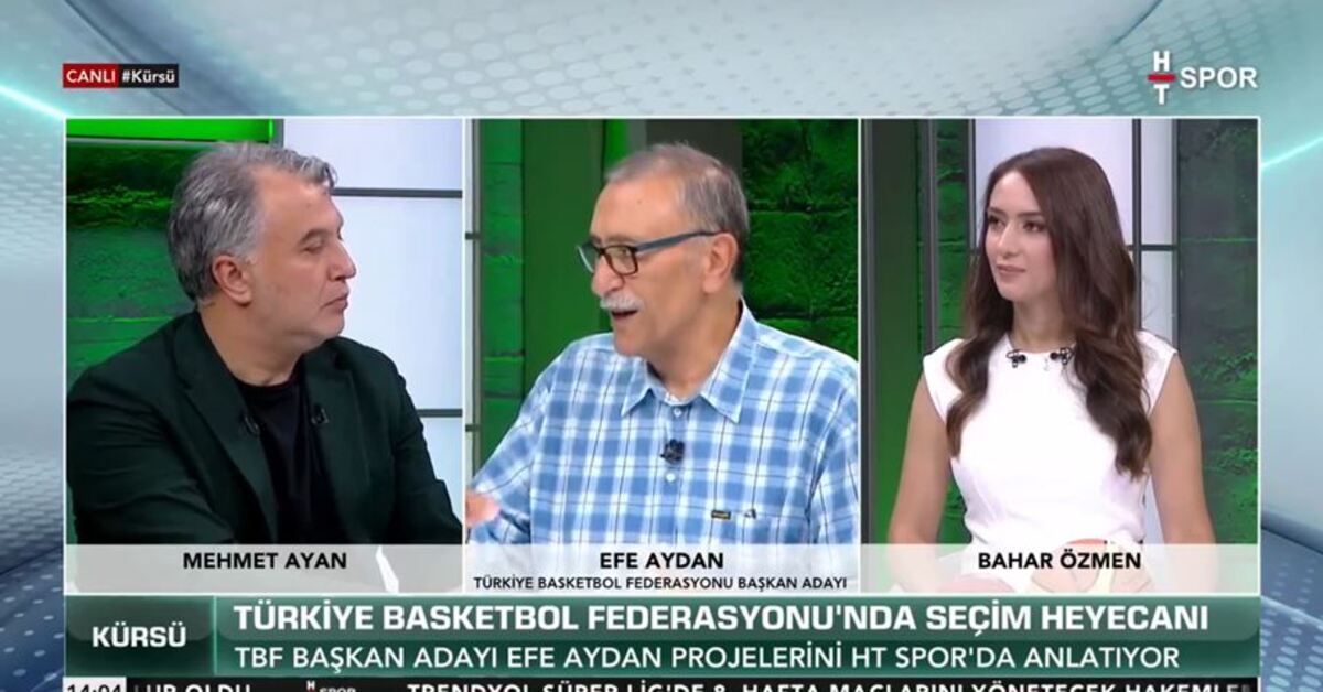 TBF Başkan Adayı Efe Aydan’dan HT Spor’a özel açıklamalar!