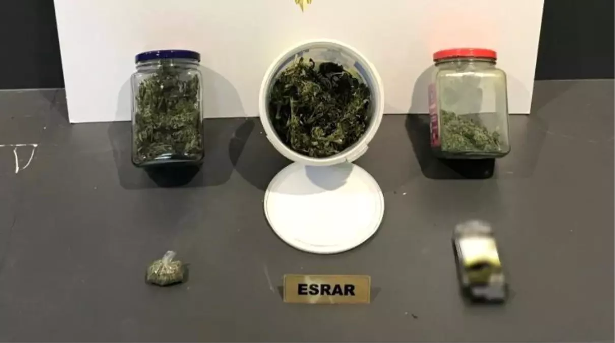 Samsun’da Esrar Operasyonu