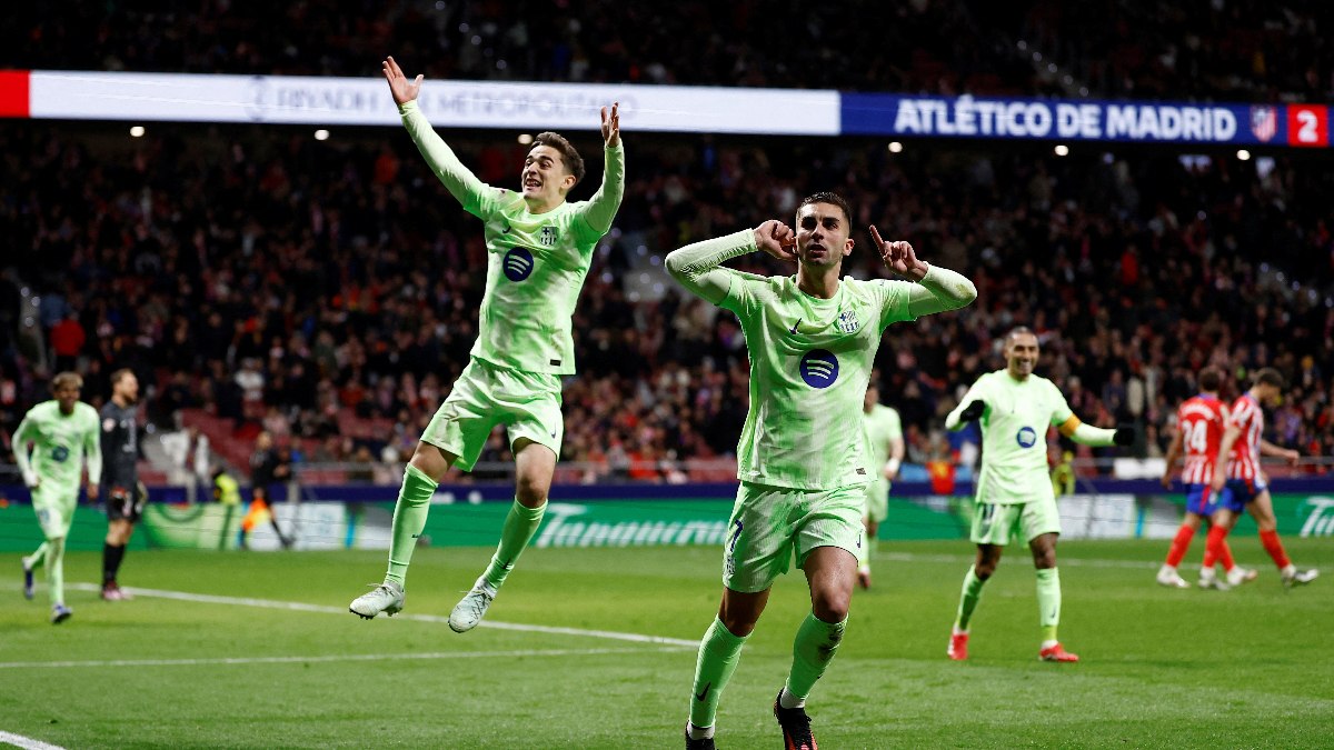 Barcelona geriden gelerek Atletico Madrid’i yıktı